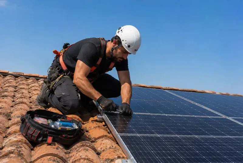 Maintenance et monitoring de panneaux solaires à Lapeyrouse-Fossat